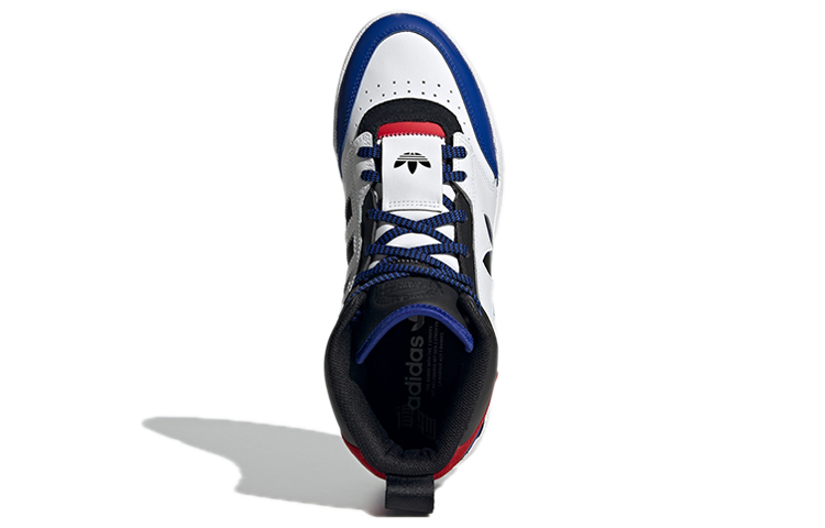 Кеды adidas originals Drop Step (белый / черный / синий) — Белый / чёрный / синий — фото 5