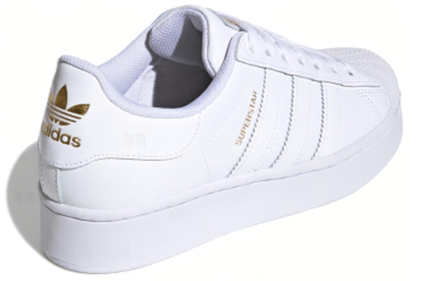 Женские кеды adidas originals Superstar Bold (белые) — Белый — фото 4