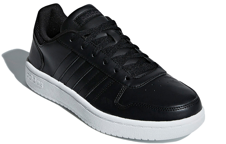 Женские кеды adidas neo Hoops 2.0 (черный) — Чёрный — фото 3