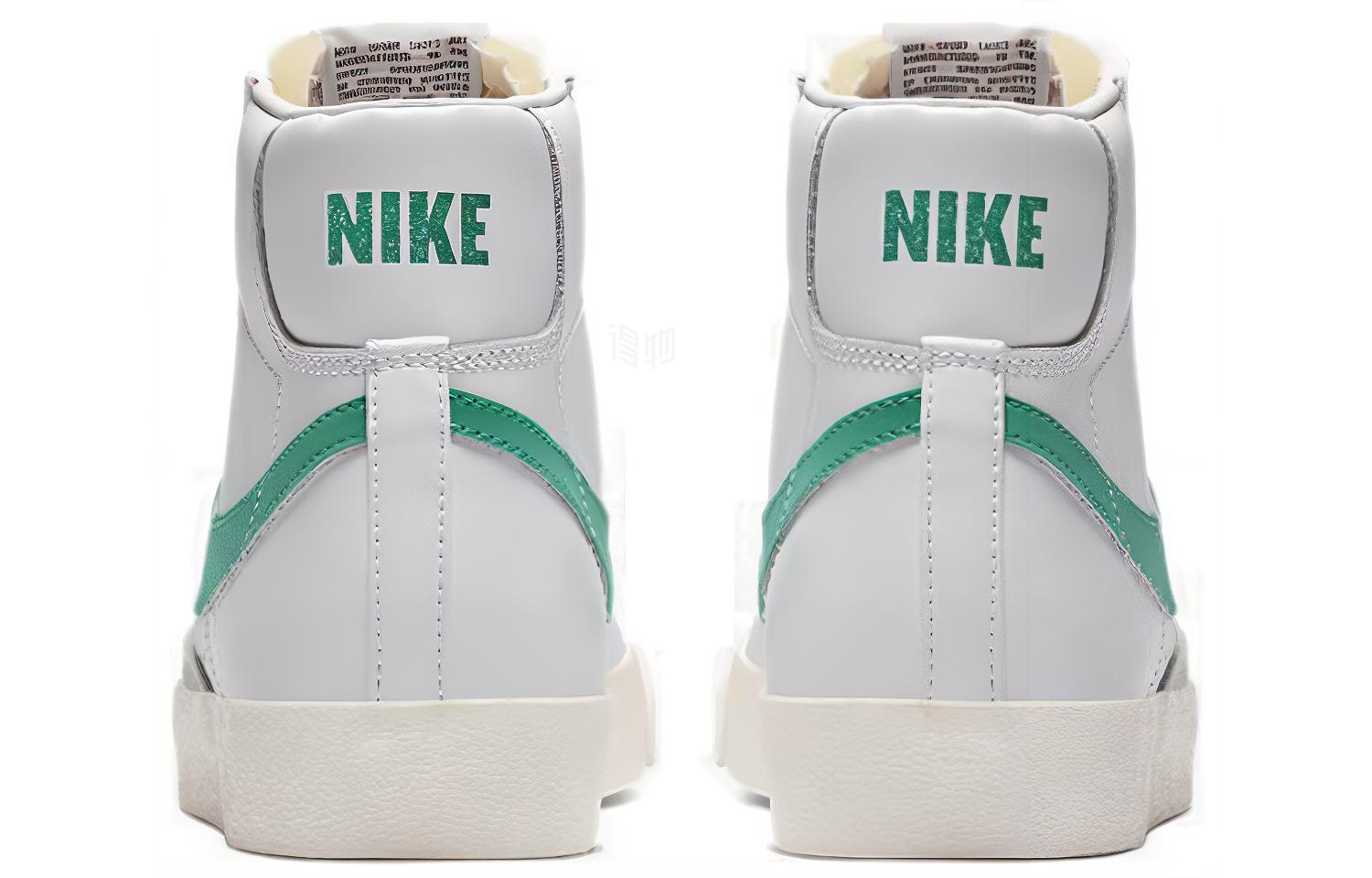 Кеды Nike Blazer 77 Vntg (бело-зеленые) — Белый / зелёный — фото 5