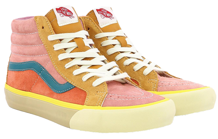 Кеды Vans SK8 Vault Reissue VLT LX (коричнево-розовые) — фото 3