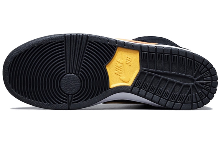 Кеды Nike Dunk SB truck it pack (черно-оранжевые) — Чёрныйоранжевый — фото 4