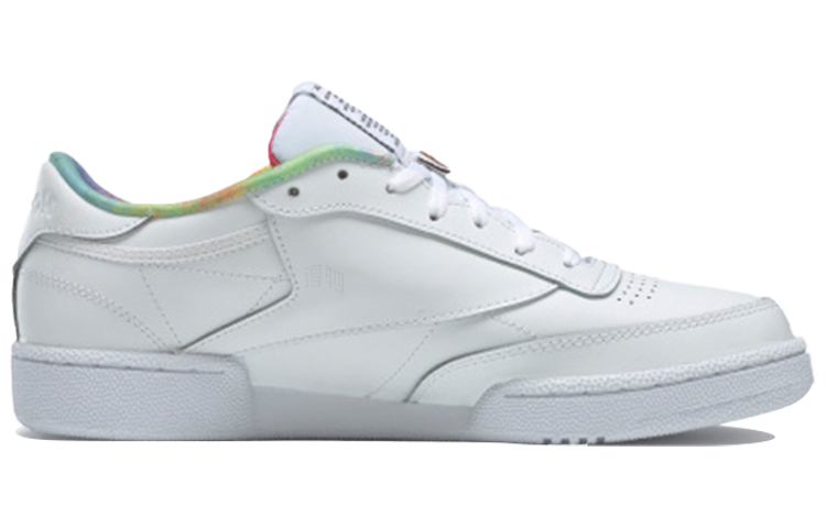 Кеды Reebok Club C 85 (серо-белые) — фото 2