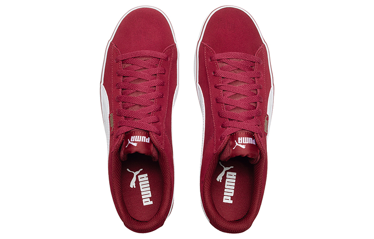 Кеды PUMA Vulc (бордовые) — фото 4