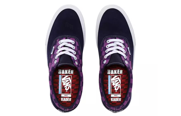 Унисекс кеды Vans Era Pro (бело-фиолетовый) — фото 4