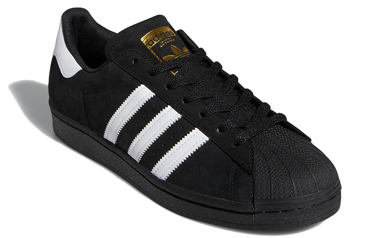 Кеды adidas originals SUPERSTAR ADV (черный / белый / золотой) — Чёрный / белый / золотой — фото 3