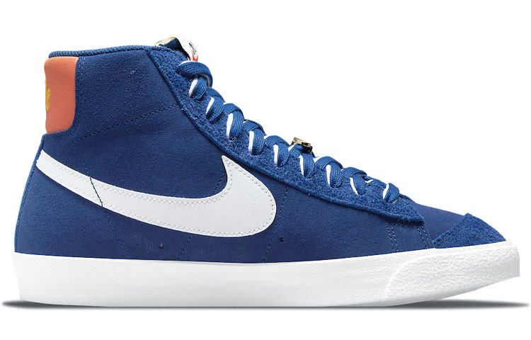 Мужские кроссовки Nike Blazer 77 "First Use" (синие) — фото 2