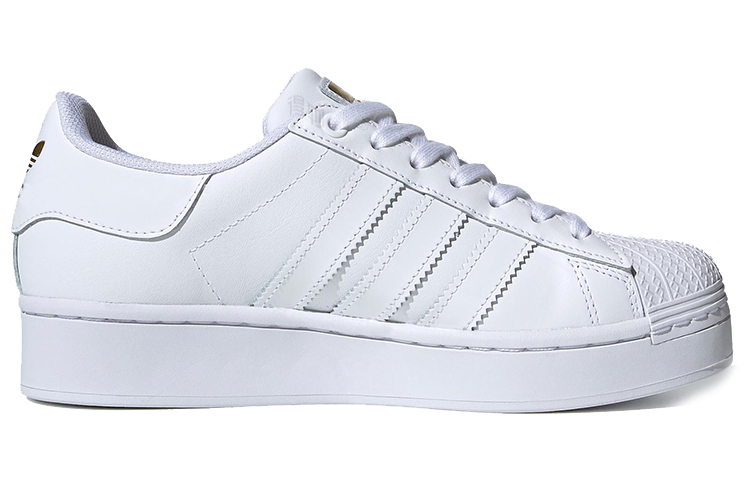 Женские кеды adidas originals Superstar Bold (белые) — Белый — фото 2