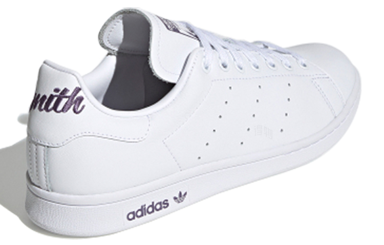 Кеды adidas STAN SMITH (бело-фиолетовые) — фото 4