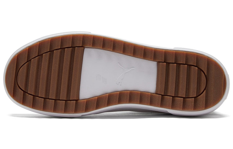 Женские кеды PUMA Kaia Mid CV (черно-белые) — Чёрный / белый — фото 6