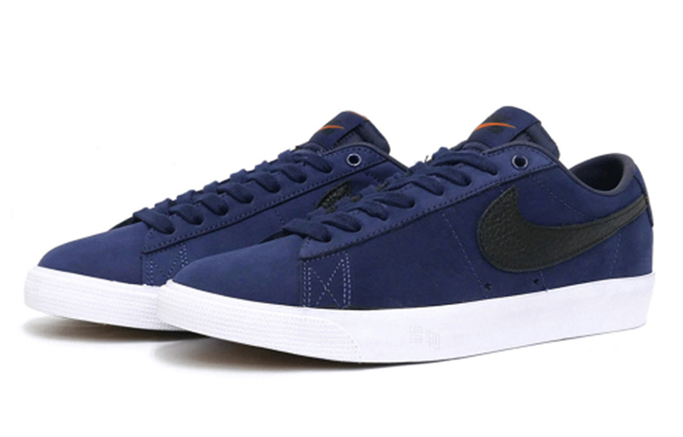 Мужские кеды Nike Blazer GT ISO (глубокий синий) — фото 3