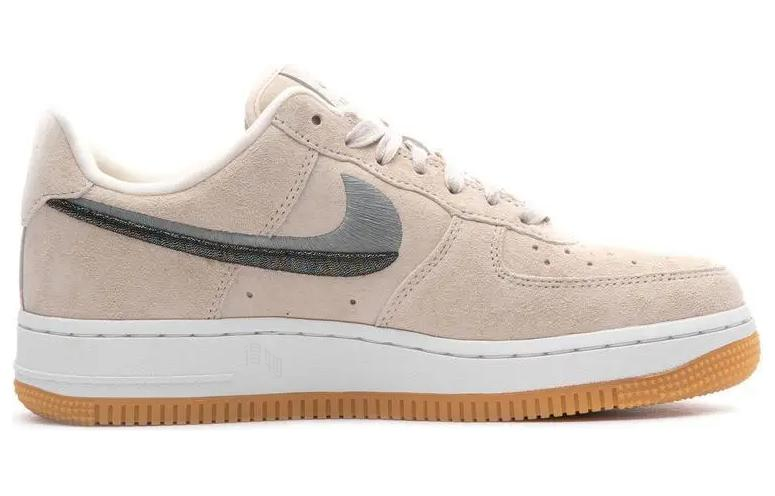 Женские кеды Nike Air Force 1 07 LX (черно-розовые) — фото 2