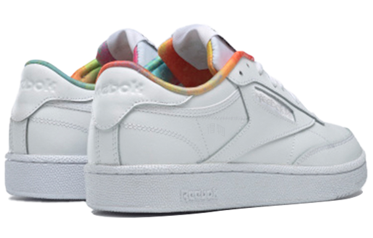 Кеды Reebok Club C 85 (серо-белые) — фото 4