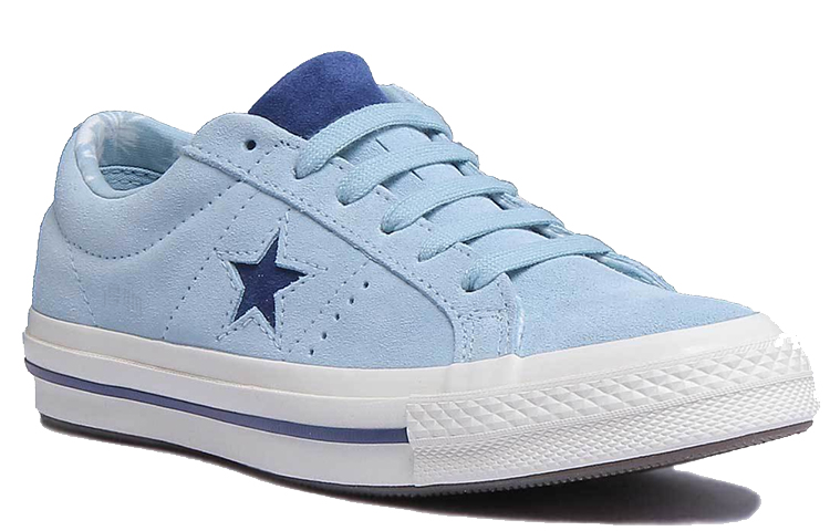 Кеды Converse One Star Ox (водно-голубые) — фото 4