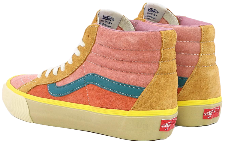Кеды Vans SK8 Vault Reissue VLT LX (коричнево-розовые) — фото 5