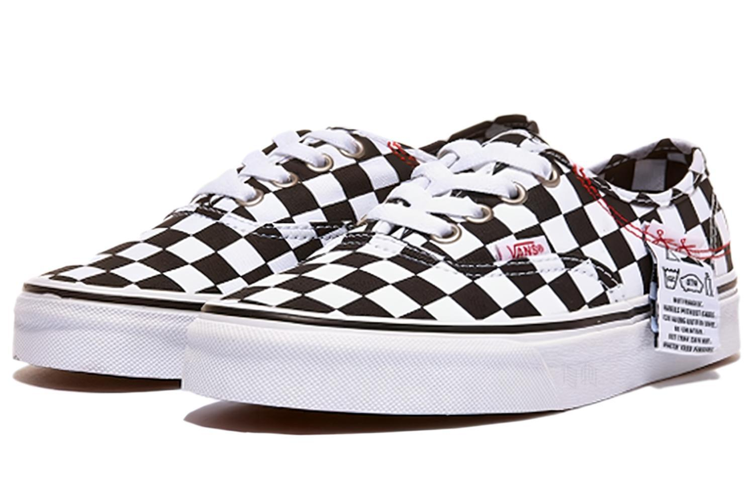 Кеды Vans Authentic (черно-белый) — фото 2