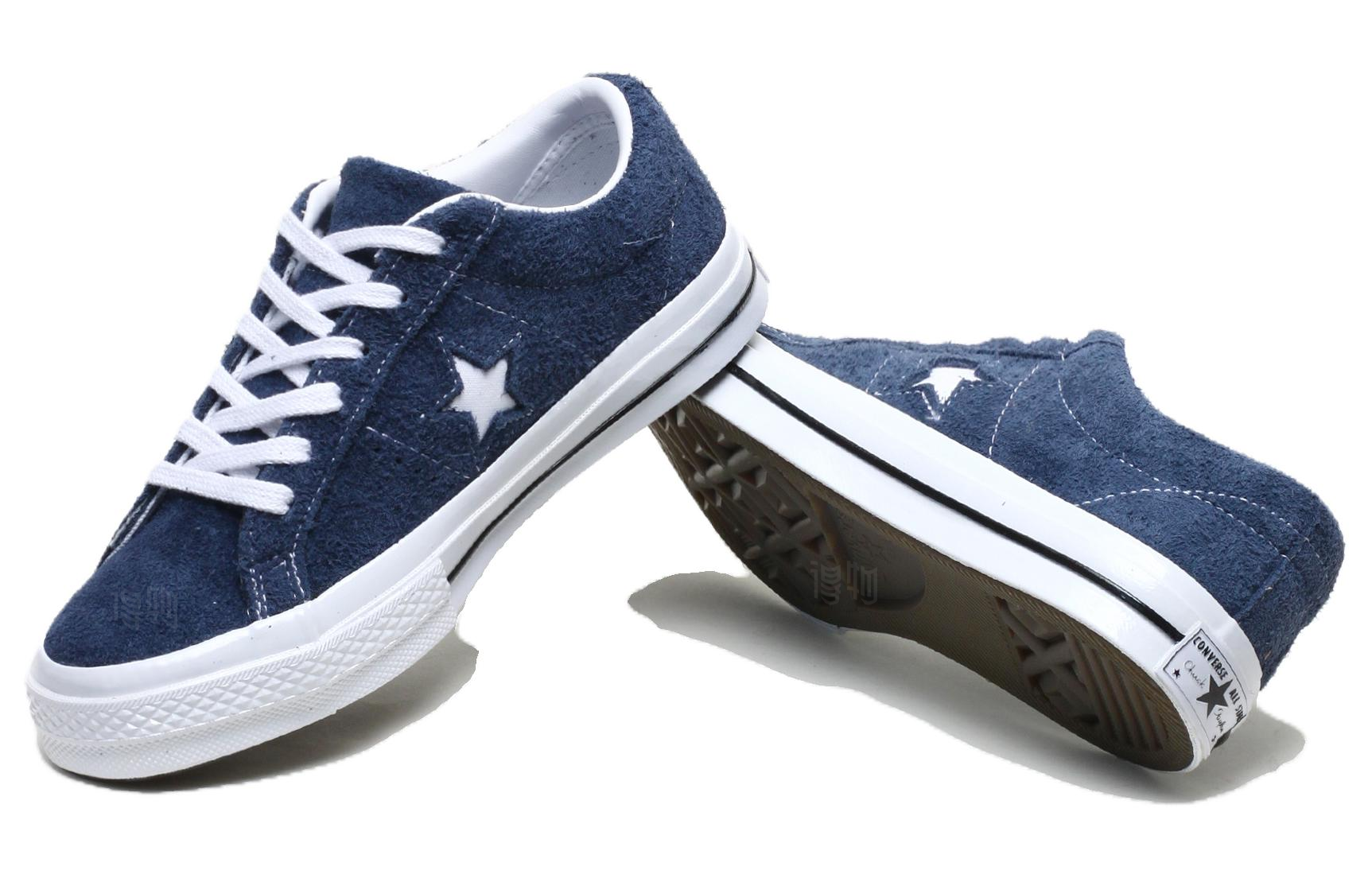Кеды Converse One Star (военно-морской синий) — фото 6