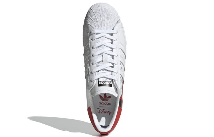 Кеды adidas x Disney SUPERSTAR (белые) — фото 4