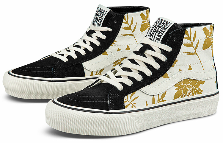 Кеды Vans SK8 (черно-белые) — Чёрный / белый — фото 3