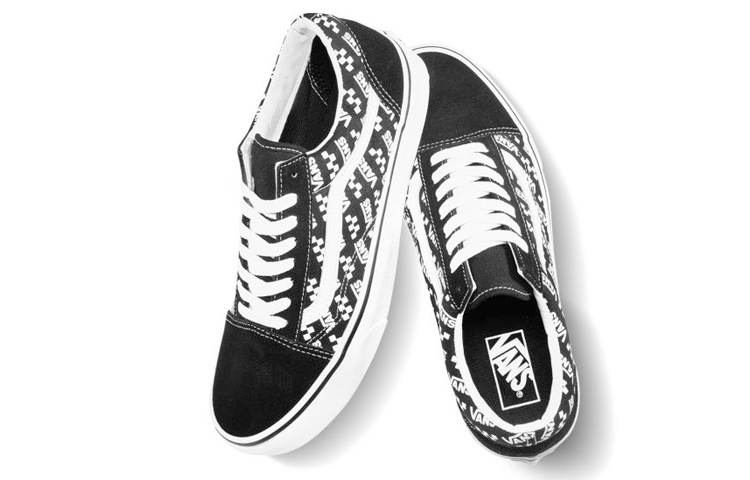 Кеды Vans Old Skool (черно-белый) — фото 3