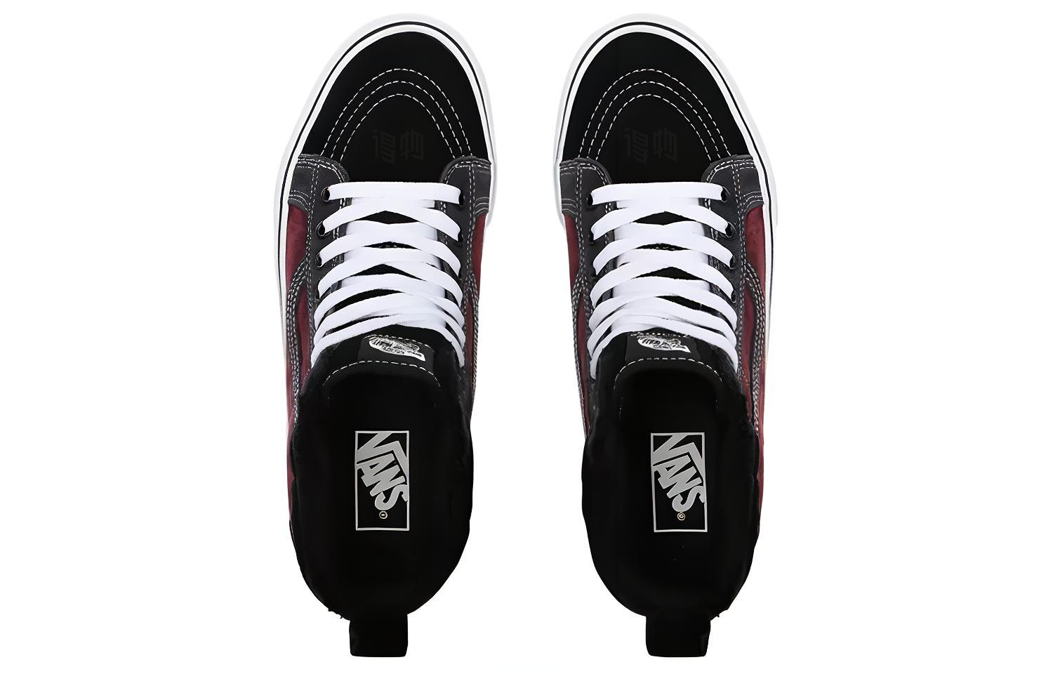 Кеды Vans SK8 Mte (черно-фиолетовые) — Чёрный / фиолетовый — фото 4