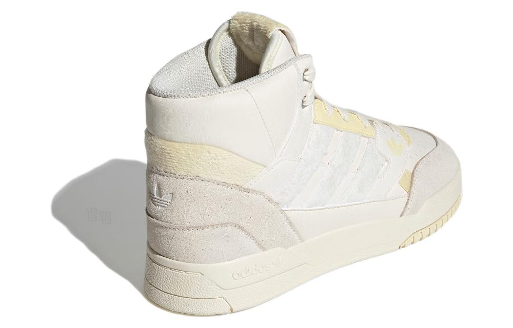 Женские кеды adidas originals Drop Step (бело-серые) — фото 3