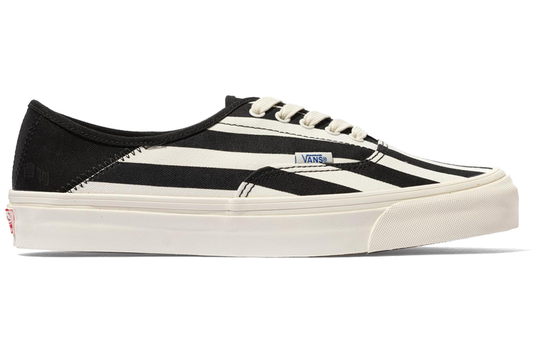 Кеды Vans Style 43 Vault OG LX (черно-белые) — Чёрный / белый — фото 2
