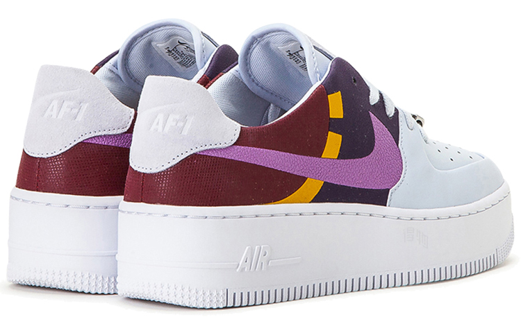 Женские кроссовки Nike Air Force 1 (черно-белые) — фото 4