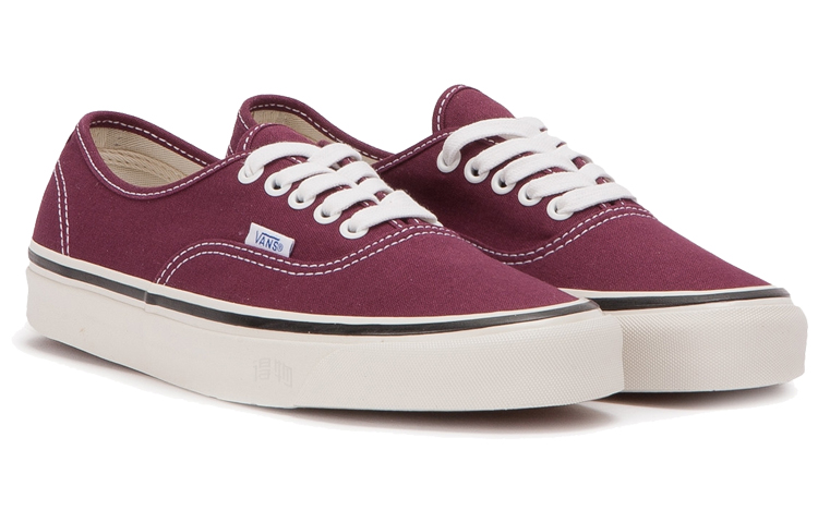 Кеды Vans Authentic 44 Dx Og Anaheim Factory (бордовые) — фото 4