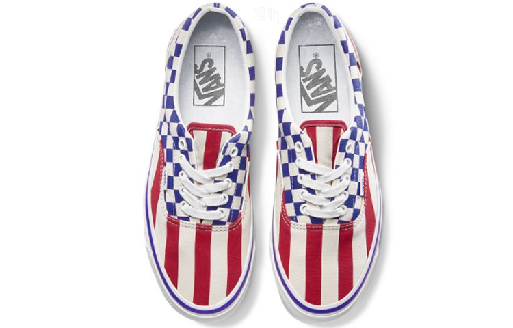 Кеды Vans 95 DX (красно-белые) — фото 3