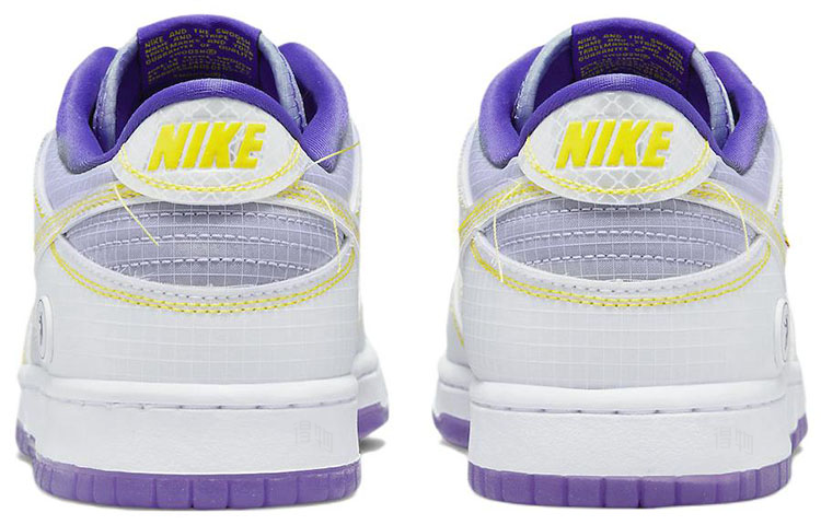 Кеды Union x Nike Dunk LA "Court Purple" (белый / фиолетовый) — фото 5