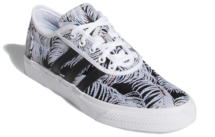 Кеды adidas originals Adiease (бело-черные) — фото 3