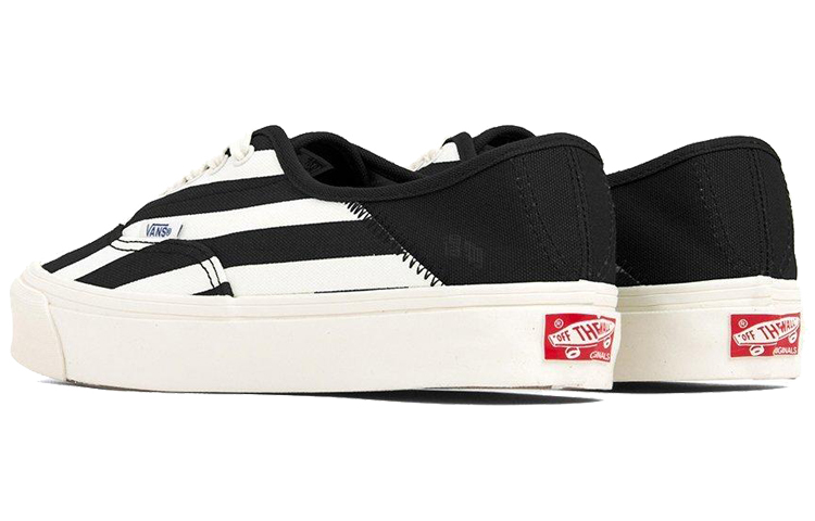 Кеды Vans Style 43 Vault OG LX (черно-белые) — Чёрный / белый — фото 5