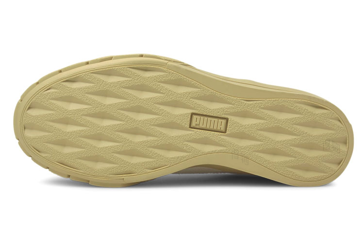 Женские кеды PUMA Eris Reptile (бежево-белые с красным) — Бежевыйбелый / красный — фото 5