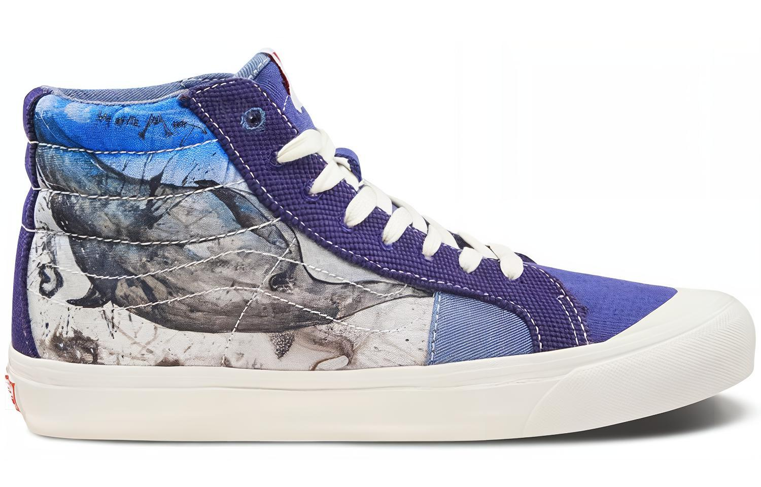 Кеды Vans OG Style 138 LX (синие) — фото 2