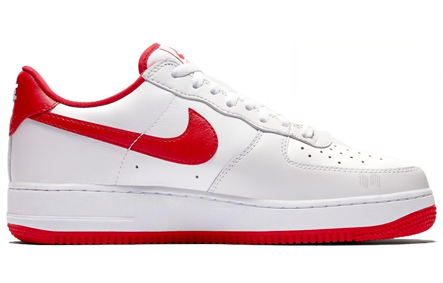 Мужские кеды Nike Air Force 1 Think 16 "Fo Fi Fo" (бело-красные) — фото 2