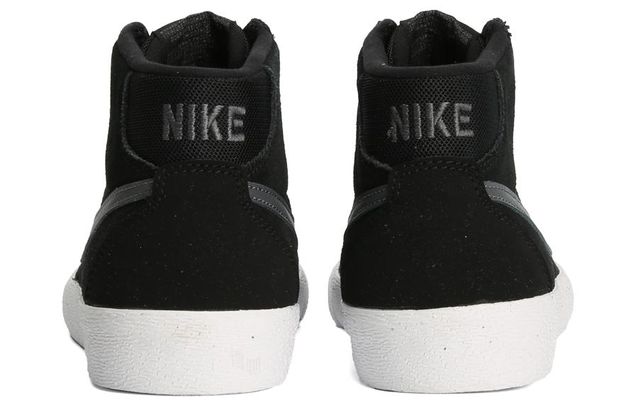 Женские кеды Nike SB Bruin Black Dark Grey (W) (черно-серые) — фото 4