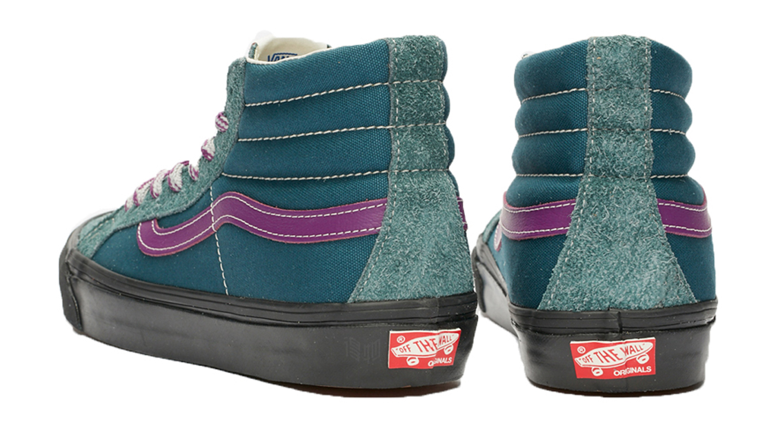 Кеды Vans SK8 (сине-черные) — фото 5