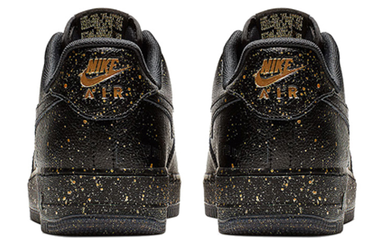 Кеды Nike Air Force 1 LV8 Only Once (черно-золотые) — Чёрныйзолотой — фото 4