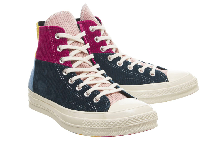 Кеды Converse x Offspring Chuck 1970s Patchwork (бело-цветной) — фото 3