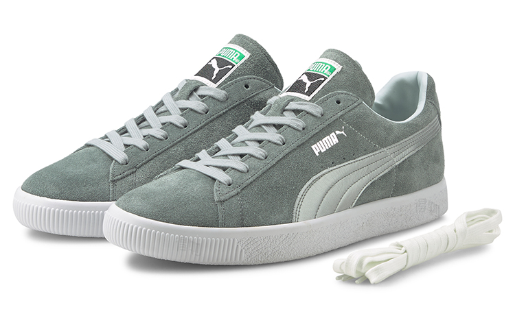 Кеды PUMA Suede Vtg Mij (серебристо-серые) — фото 3