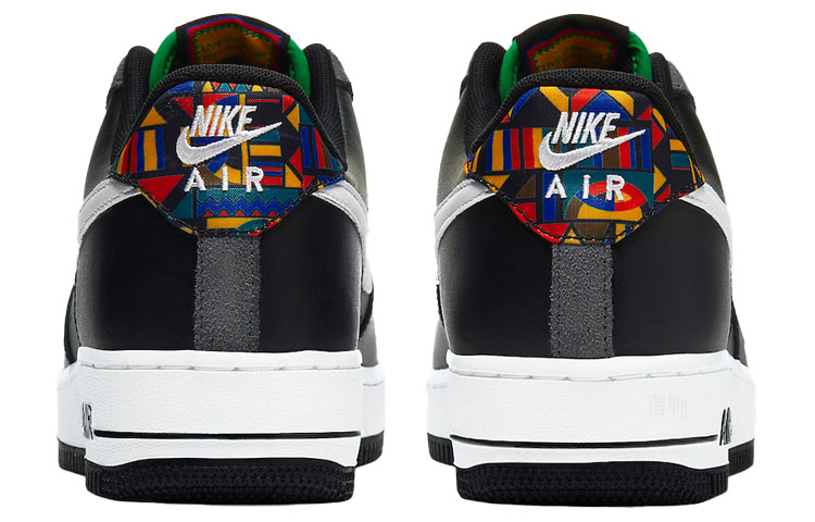 Мужские кроссовки Nike Air Force 1 Live Together, Play Together (черныйбелыйжелтый) — Чёрныйбелыйжёлтый — фото 5