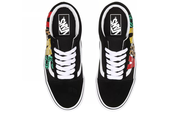 Кеды Vans Old Skool (черно-белые) — фото 4