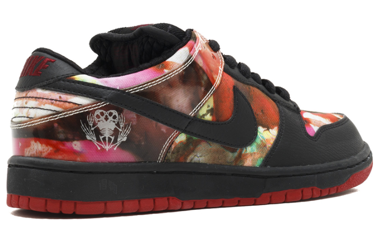 Мужские кроссовки Nike Dunk SB Pushead 1 (черные) — фото 3