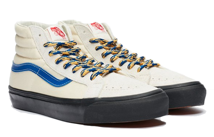 Кеды Vans SK8 Vault (бело-голубой) — фото 3