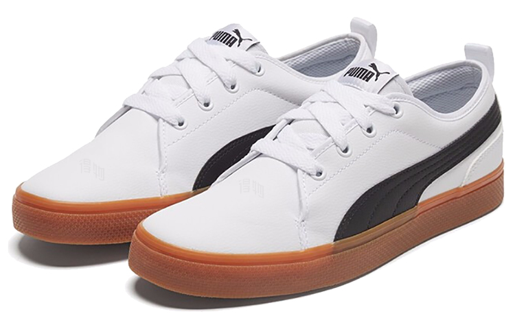Кеды PUMA (бело-черные) — фото 3