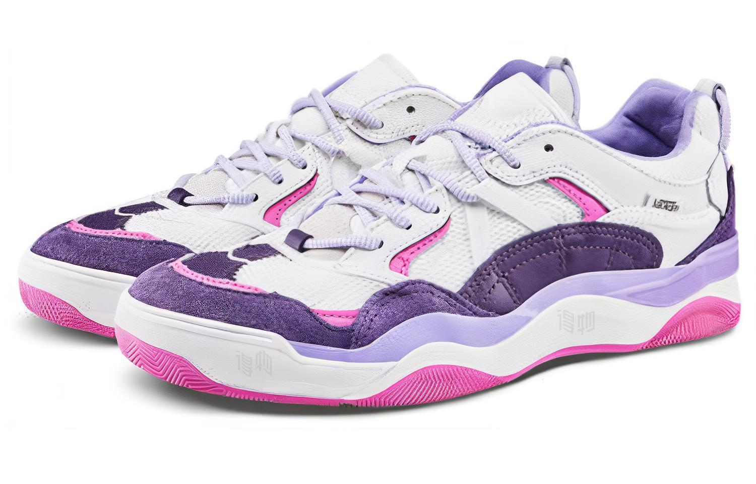 Кеды Vans Varix WC (фиолетово-розово-белые) — Фиолетовый / розовый / белый — фото 3