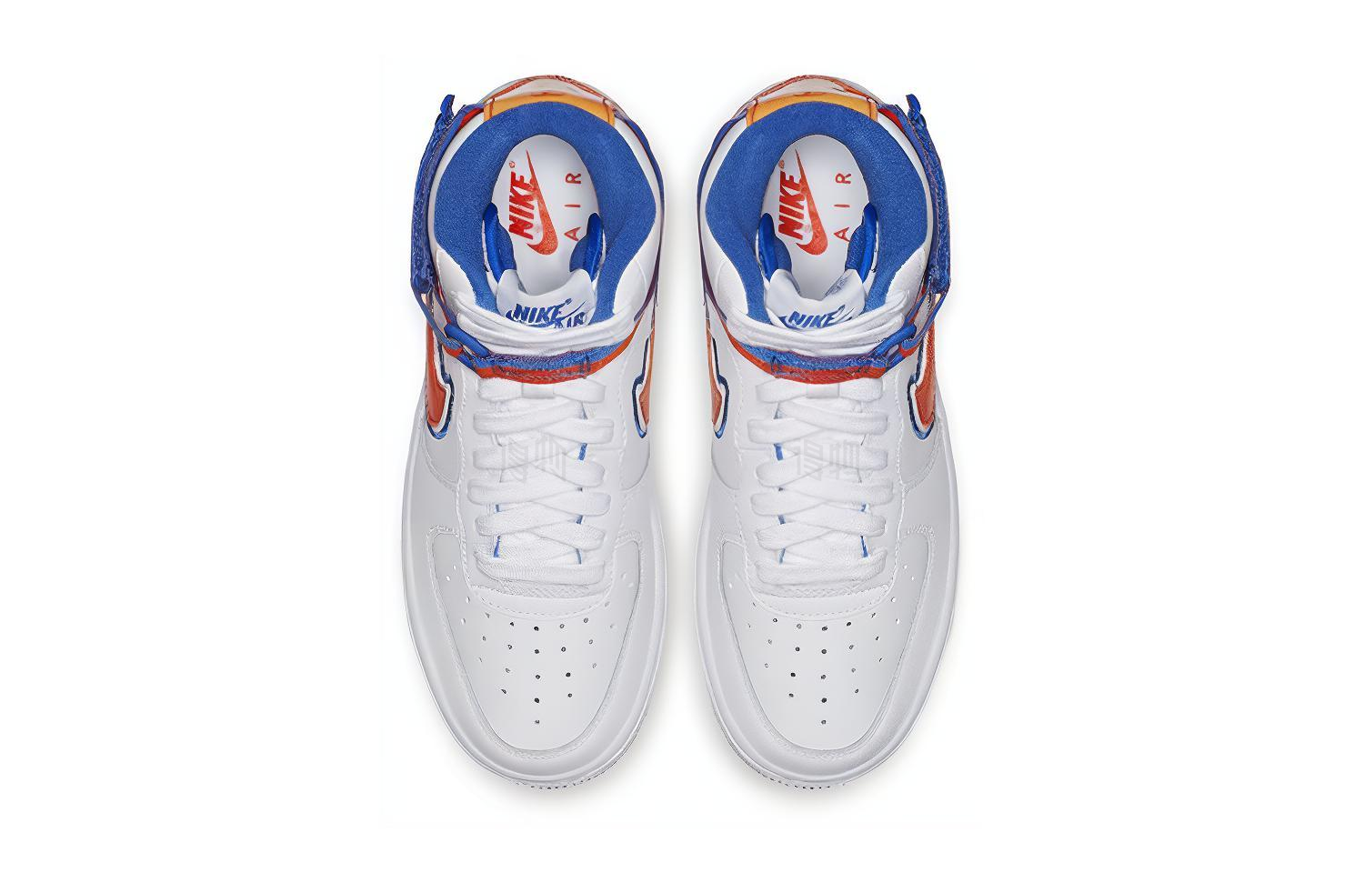 Кеды Nike Air Force 1 LV8 Sport (белый / синий / красный) — фото 4