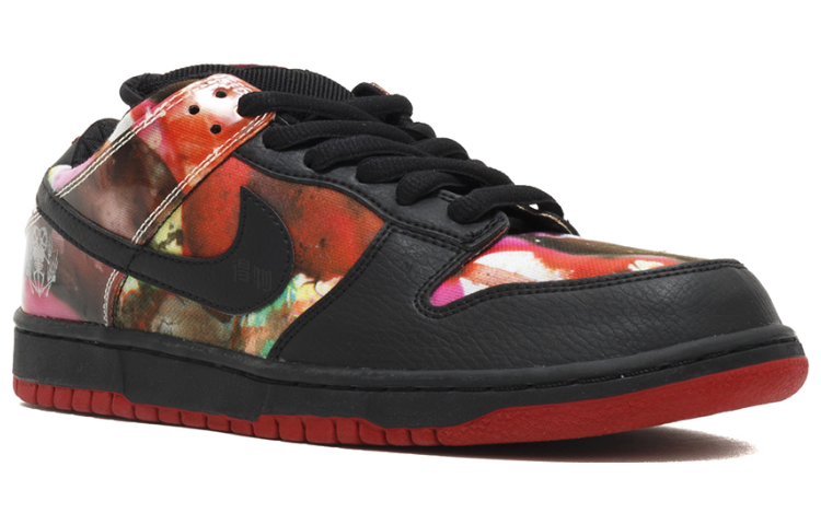 Мужские кроссовки Nike Dunk SB Pushead 1 (черные) — фото 2