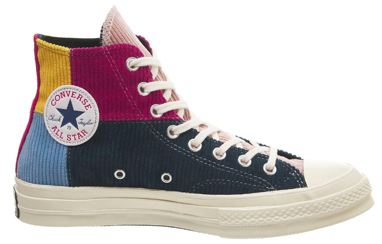 Кеды Converse x Offspring Chuck 1970s Patchwork (бело-цветной) — фото 2